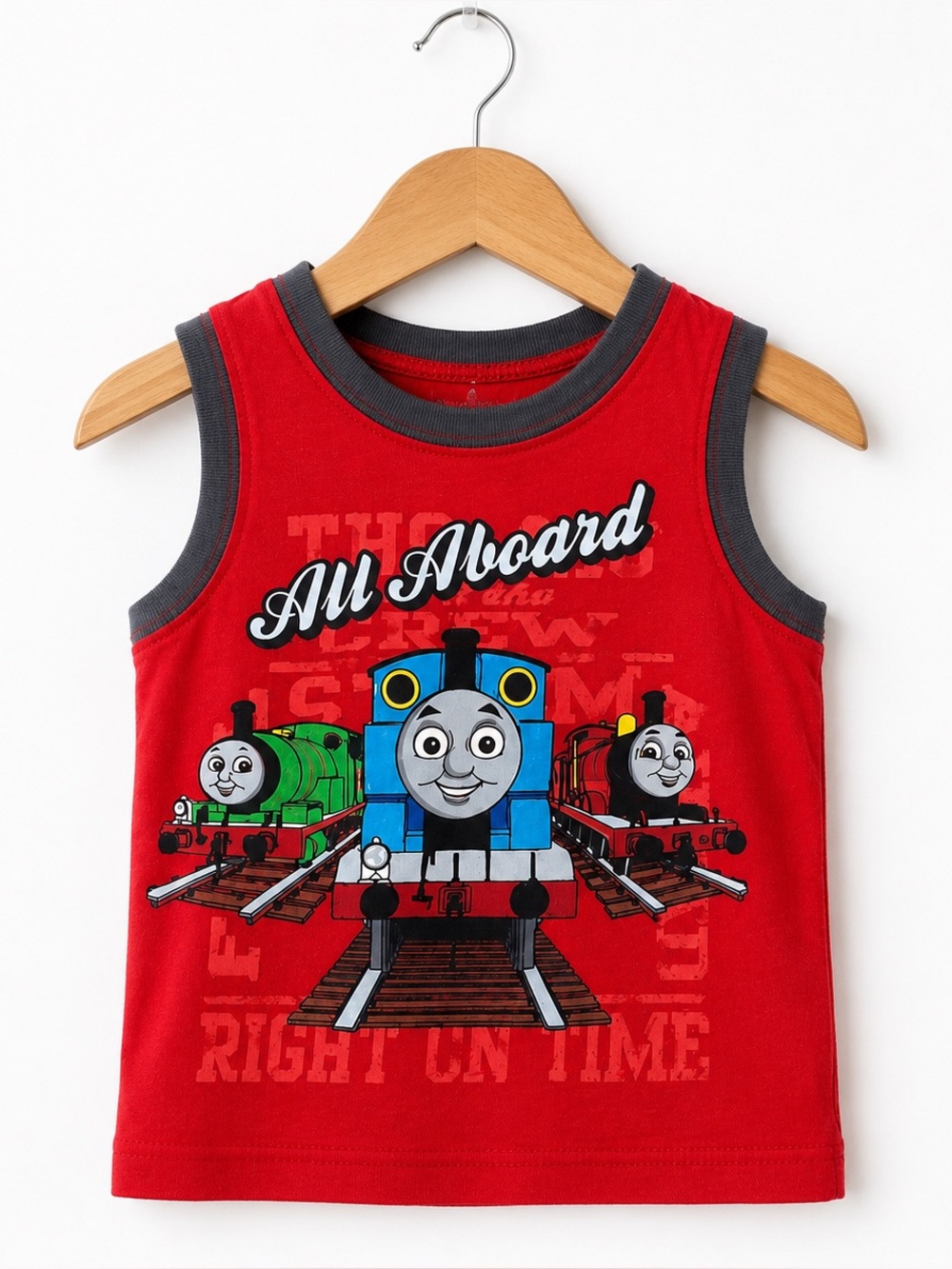 Thomas & Friends Tank Top 18M Toddler Boy Summer Train Shirt Percy James